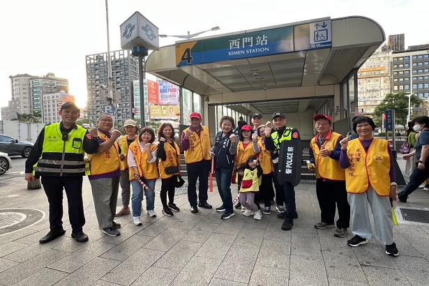 臺北市推動社區治安活動照片
