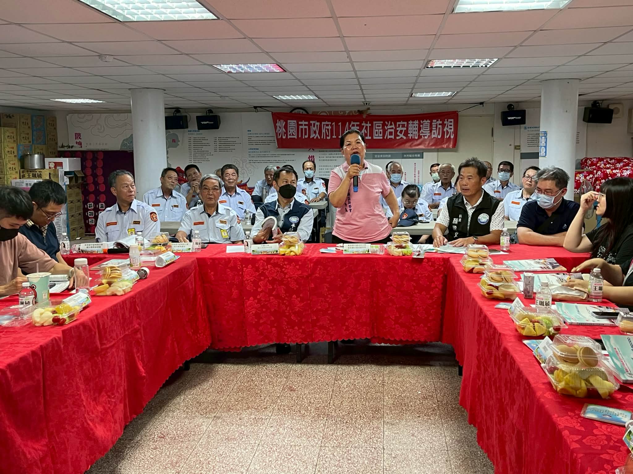 桃園市推動社區治安活動照片